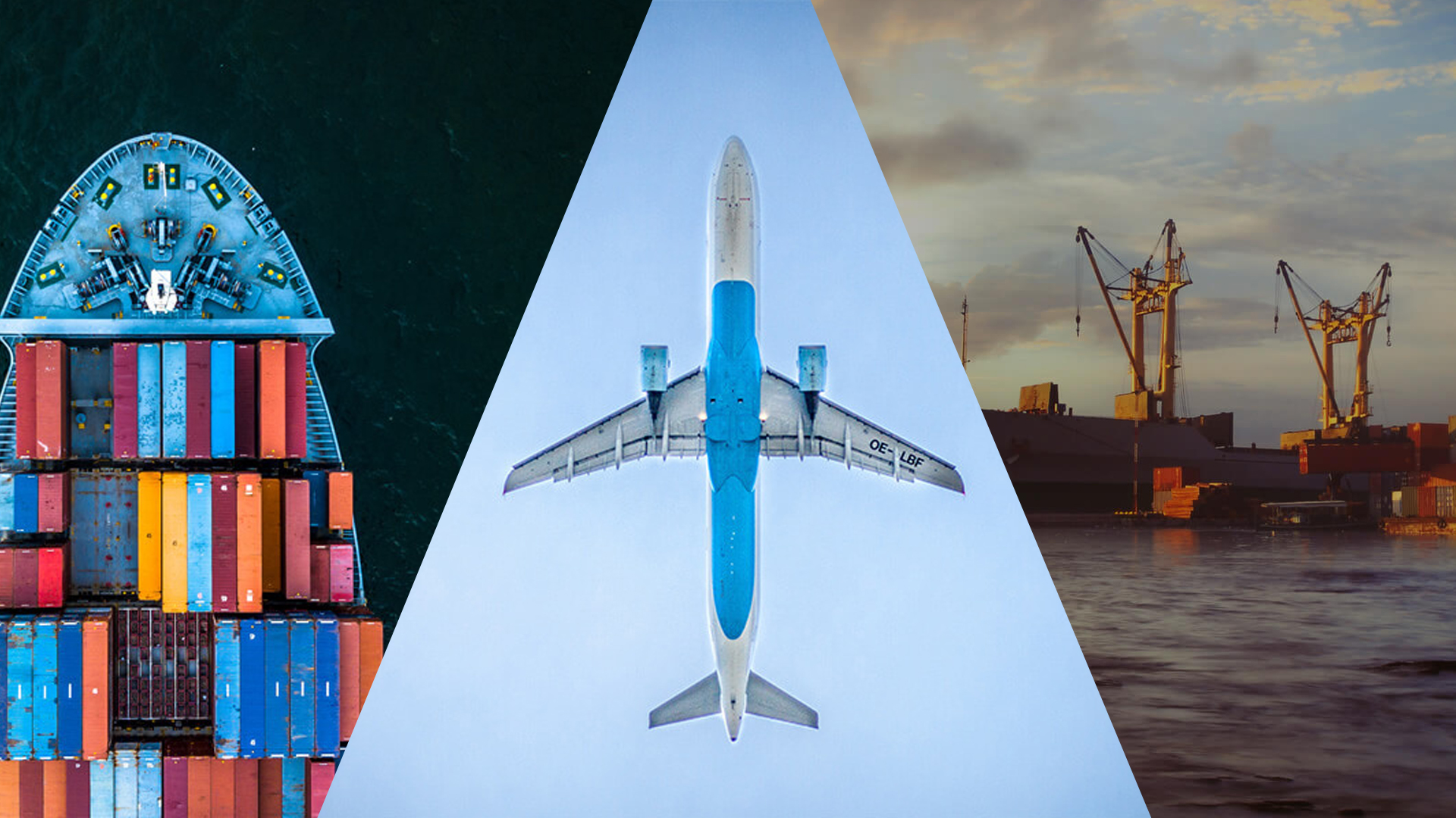 By Air. By Sea. By Land.